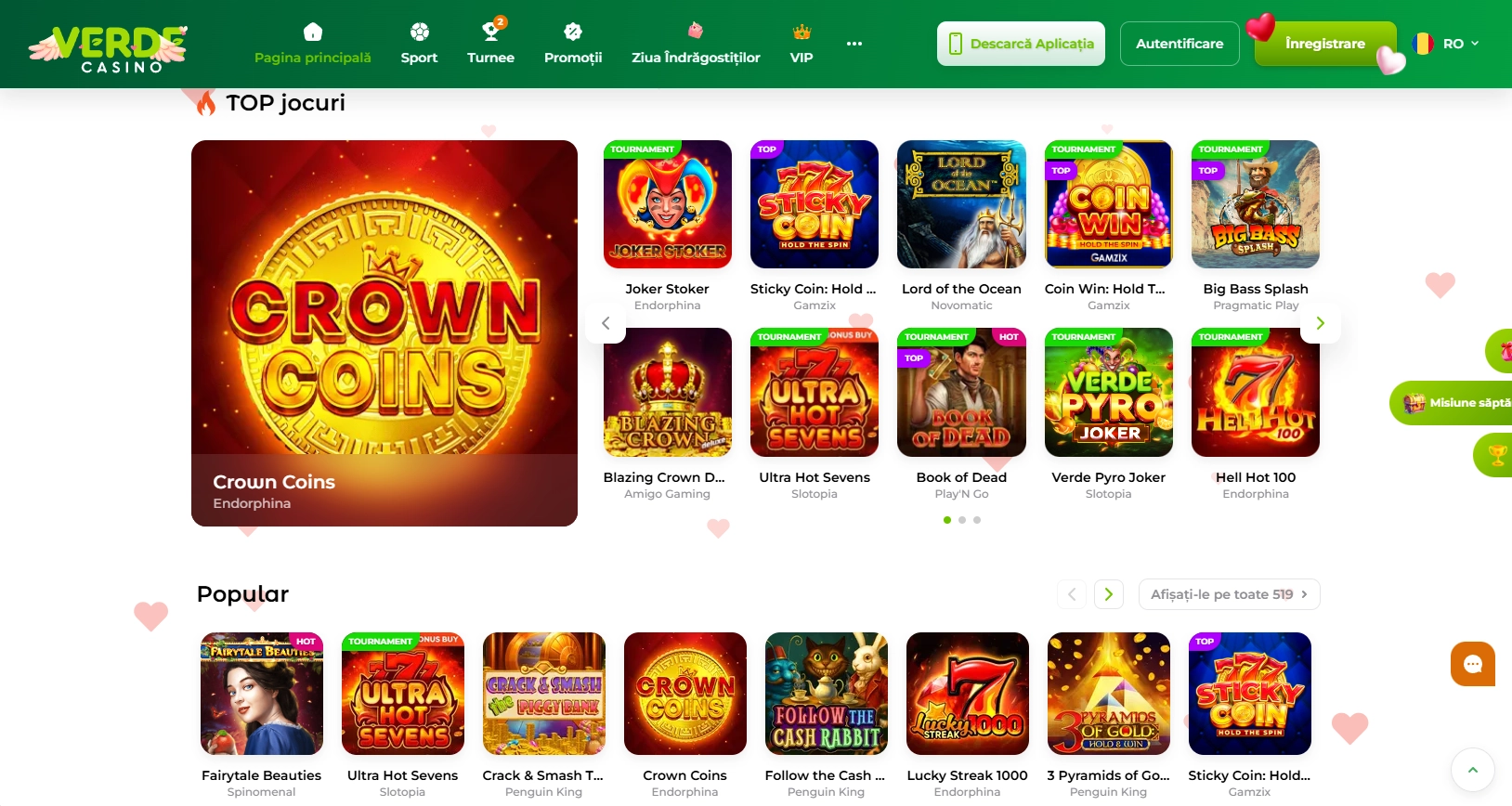 Recenzie Verde Casino